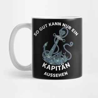 Kapitän Captain Käpt´n Boot Schiff Segeln Segler Mug